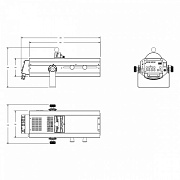 INVOLIGHT LEDFS75 - следящая LED пушка, белый светодиод 75 Вт (Luminus Devices), DMX-512